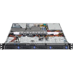 ASRock Rack 1U server 1x AM4, X570, 4xDDR4 ECC, 4x SATA 3,5"HS, 2xM.2, PCIe4 x16, 2x 1Gb LAN, 2x 450W, IPMI