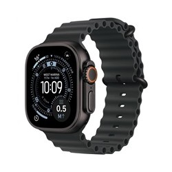 Apple Watch Ultra 3 GPS + Cellular 49mm Black Titanium Case with Black Ocean Band
