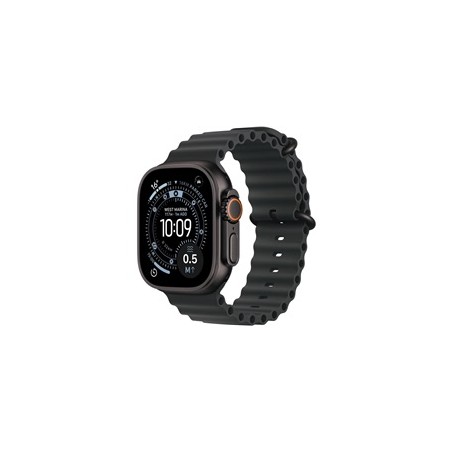Apple Watch Ultra 3 GPS + Cellular 49mm Black Titanium Case with Black Ocean Band