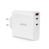 Epico 140W GaN síťová nabíječka - bílá