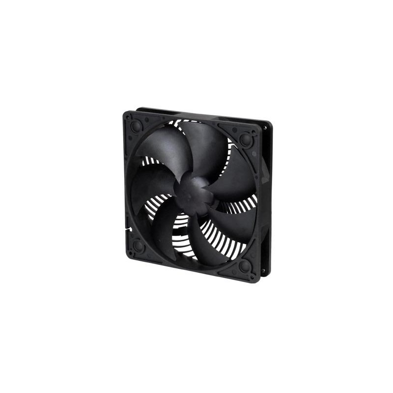 Silverstone AP181, 3pin, 52.4 / 78.68 / 100.27 CFM,černý