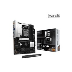 ASRock MB Sc AM5 B850 Rock WiFi 7, AMD B850, 4xDDR5, 1xHDMI, WiFi, mATX