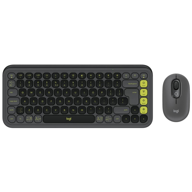 Logitech POP ICON COMBO - GRAPHITE - US INT'L - BT - INTNL