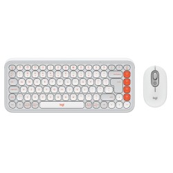 Logitech POP ICON COMBO - WHITE - US INT'L - BT - INTNL