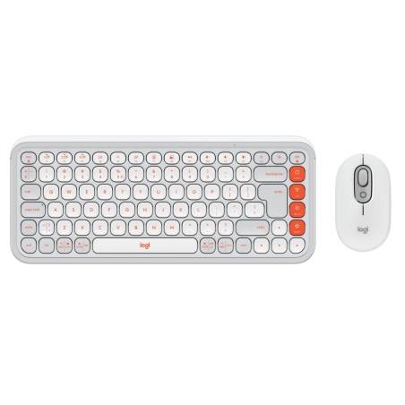 Logitech POP ICON COMBO - WHITE - US INT'L - BT - INTNL