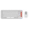 Logitech POP ICON COMBO - WHITE - US INT'L - BT - INTNL