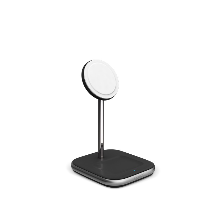 Epico 2in1 MagSafe Wireless Charger - černá