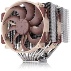 NOCTUA Chladič CPU NH-D15 G2 LBC, 2x 140mm, LGA1851, AM5, hnědá/stříbrná