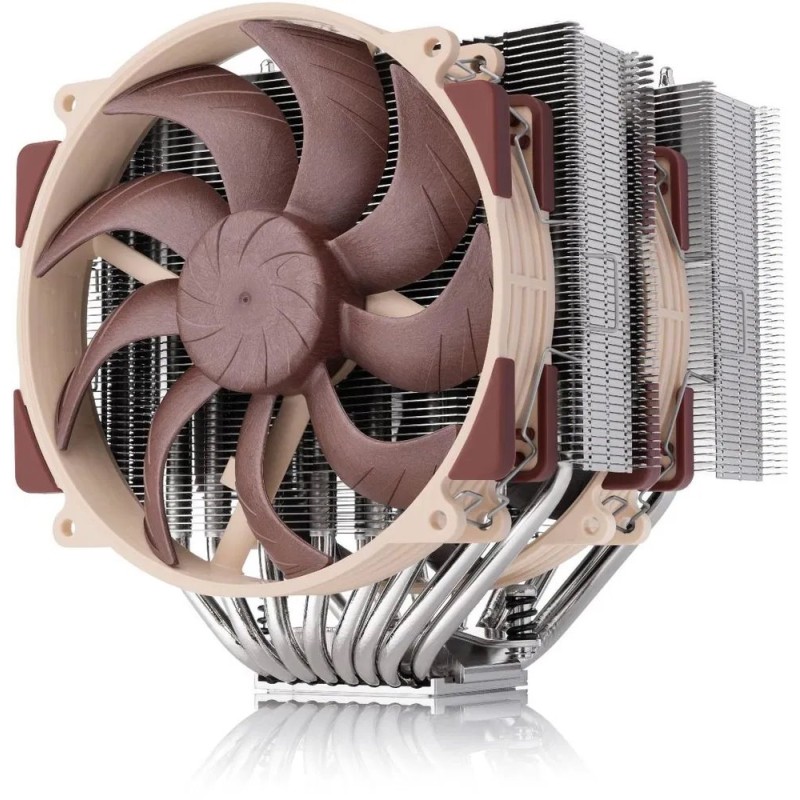 NOCTUA Chladič CPU NH-D15 G2 LBC, 2x 140mm, LGA1851, AM5, hnědá/stříbrná