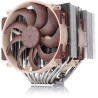 NOCTUA Chladič CPU NH-D15 G2 LBC, 2x 140mm, LGA1851, AM5, hnědá/stříbrná