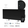 AENO GH4s Chytré Topení, infrared + konvekce, tvrzené sklo,LED displej, 700W, Černá