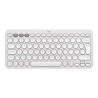 Logitech Pebble Keys 2 K380s - TONAL WHITE - US INT'L - BT - INTNL-973 - UNIVERSAL