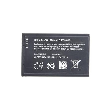 Nokia baterie BL-5C Li-Ion 1020 mAh - bulk