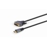 Gembird kábel HDMI (AM) na DVI (M), 4K, Premium Series, 1.8 m, čierny