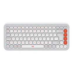 Logitech POP ICON KEYS - WHITE - US INT'L - BT