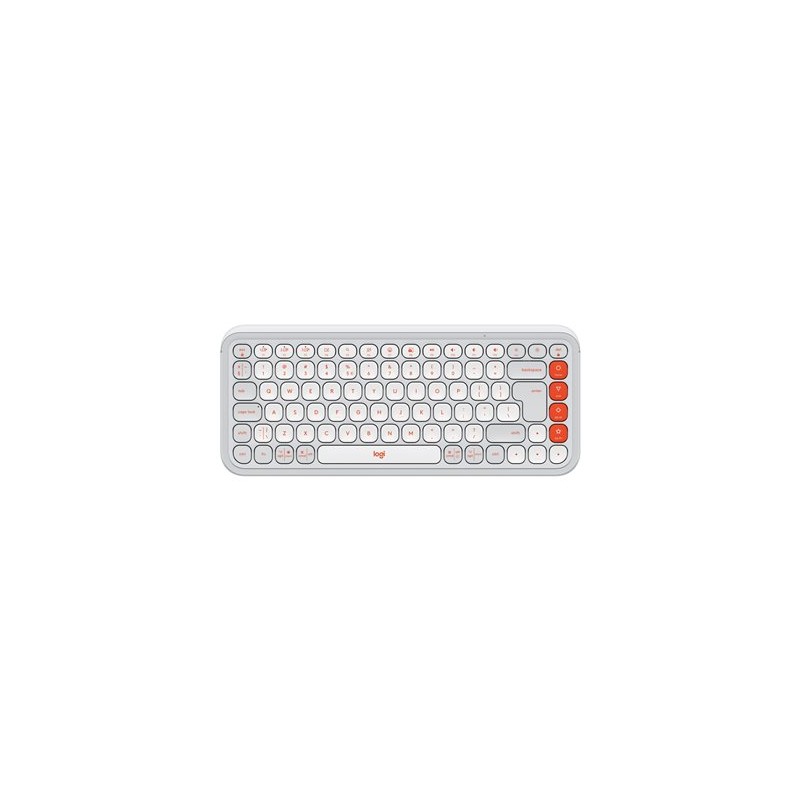 Logitech POP ICON KEYS - WHITE - US INT'L - BT