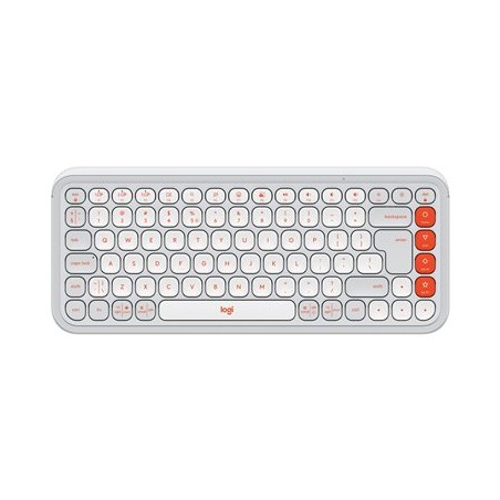 Logitech POP ICON KEYS - WHITE - US INT'L - BT