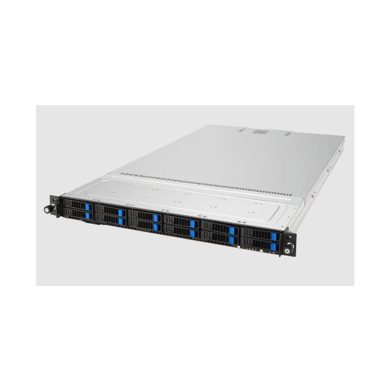 ASUS 1U server 2x SP5, 24x DDR5 4800 12x 2.5 NVMe/SATA, 2x 2600Wt, 4x 1Gb LAN, IPMI