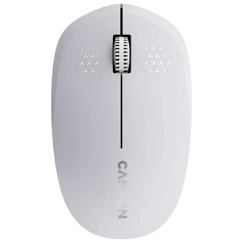 CANYON myš optická bezdrátová MW-4, 1200 dpi,3 tl., Bluetooth, AA baterie, bílá