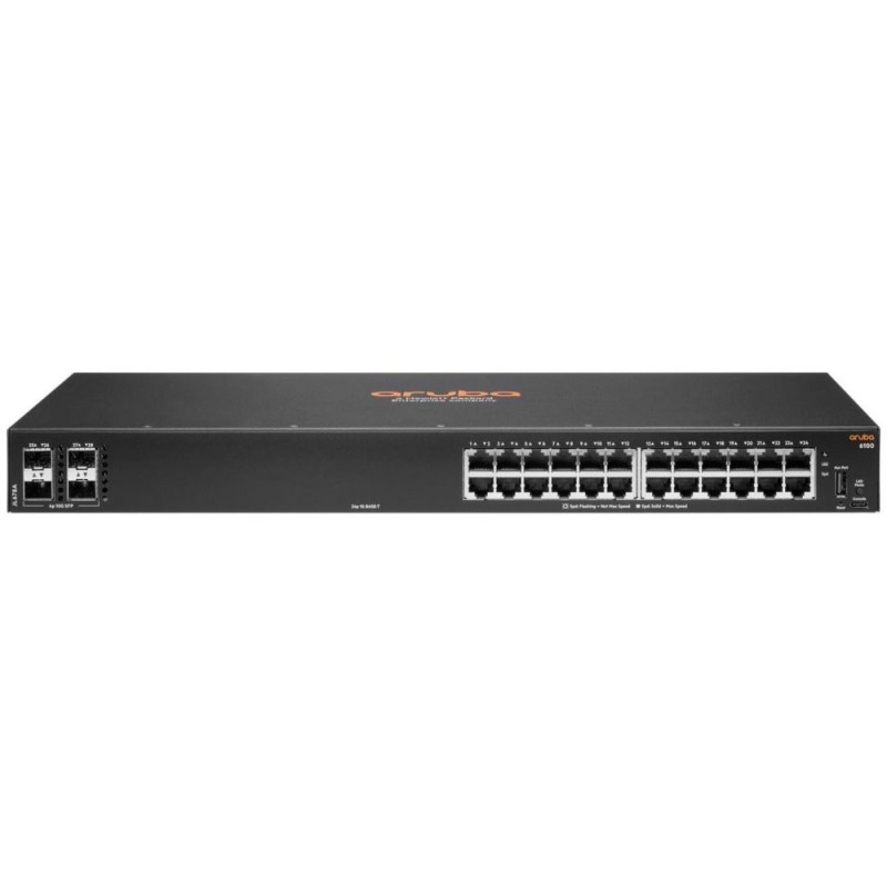 HPE Aruba Networking CX6100 24G 4SFP+ Switch