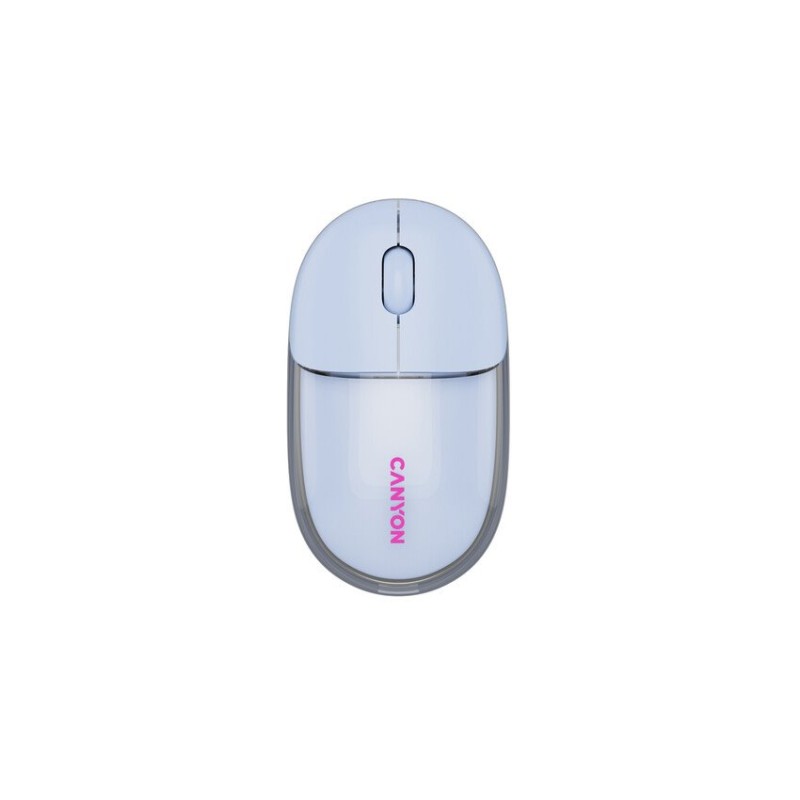 CANYON mouse OnClick 24 BT/ Wireless Transparent/Blue