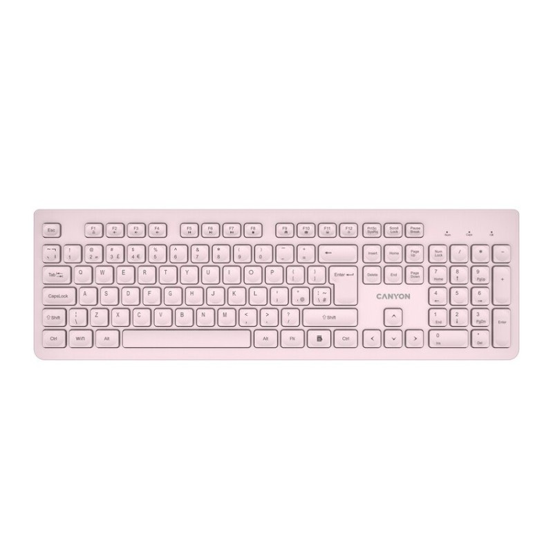 CANYON keyboard HKB-W01 CS AAA Wireless Beige
