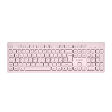 CANYON keyboard HKB-W01 CS AAA Wireless Beige