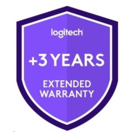 Logitech Extended Warranty - Prodloužená dohoda o službách (pro video conferencing devices) - 3 let - pro Logitech Tap - pro