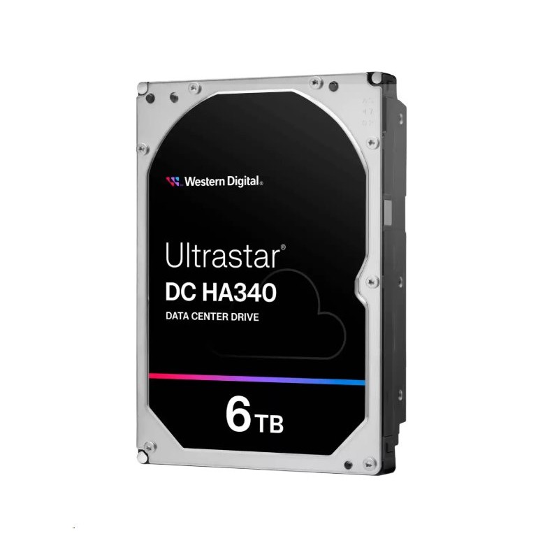 Western Digital Ultrastar DC HA340 3.5in 26.1MM 6TB 256MB 7200RPM SATA ULTRA 512E SE DC HA340