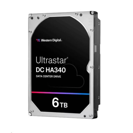 Western Digital Ultrastar DC HA340 3.5in 26.1MM 6TB 256MB 7200RPM SATA ULTRA 512E SE DC HA340