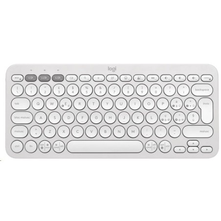 Logitech Pebble Keys 2 K380s - TONAL WHITE - CZE-SKY INT'L - BT - INTNL-973 - UNIVERSAL