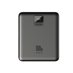 CANYON Power Bank PB-2008, 20000mAh, tmavě šedá
