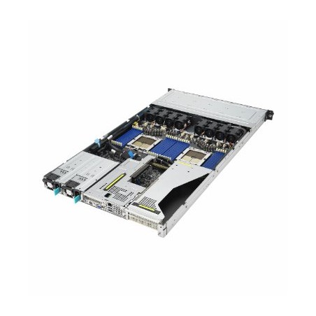 ASUS 1U server 2x SP5, 24x DDR5 4800 2,5ˇ 12xNVMe/SATA ,2xM.2, 2x 2600Wt, 2x 10Gb LAN, IPMI, GPU
