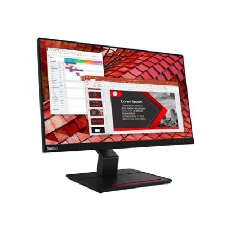 Lenovo ThinkVision T24t-20, 23.8", WLED, 1920x1080, 16:9, 93dpi, 300cd/m2, 1000:1, Touch, 4ms, 178°/178°, 3R