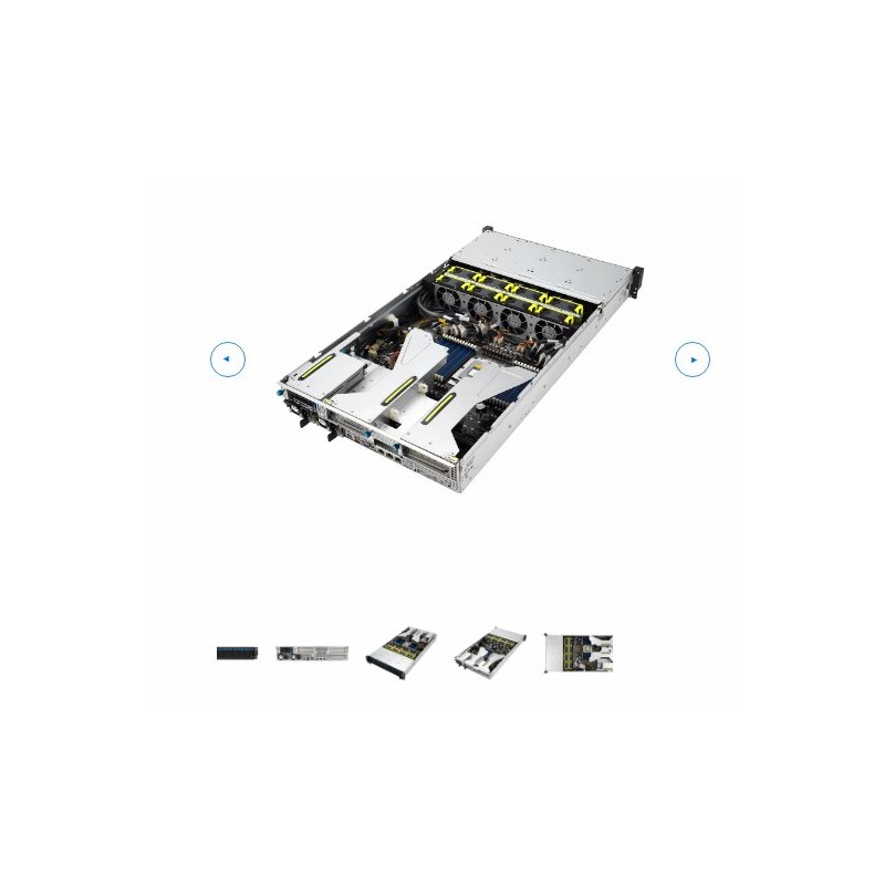 ASUS 2U RS521A-E12-RS24U 1 xSP5 (LGA 6096) 24xDDR5/16NVMe/RH/OCP/GPU 1GB LAN 2KW