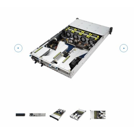 ASUS 2U RS521A-E12-RS24U 1 xSP5 (LGA 6096) 24xDDR5/16NVMe/RH/OCP/GPU 1GB LAN 2KW