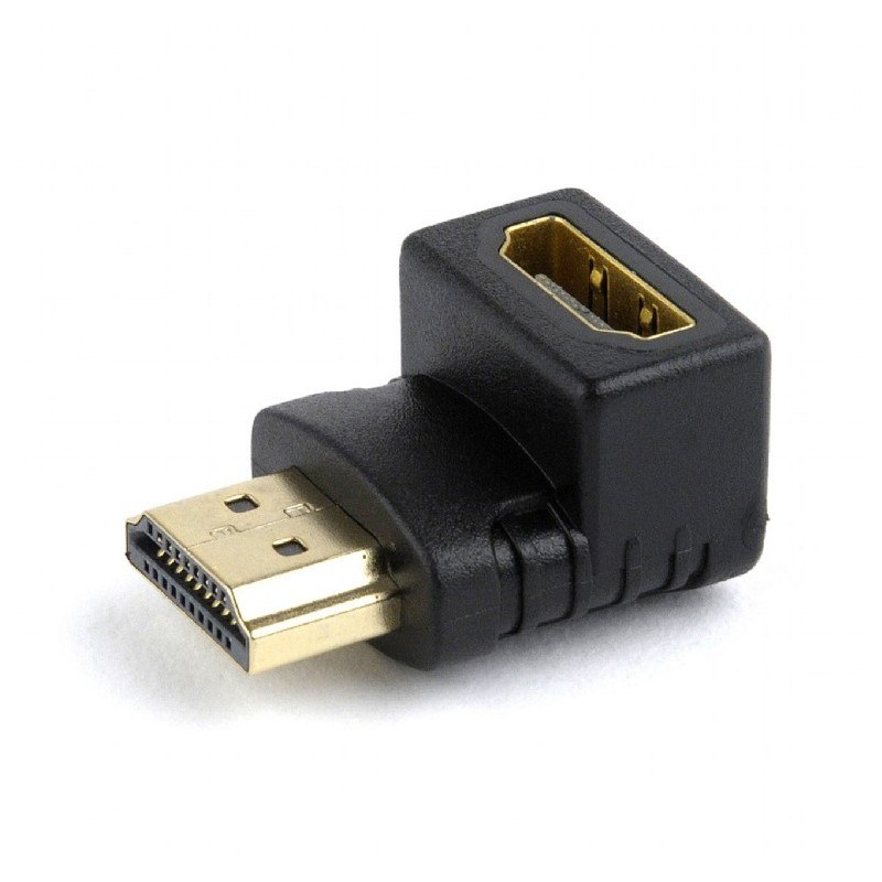 Gembird adaptér HDMI (M) / HDMI (F)pravouhlý, 90° smerom nadol