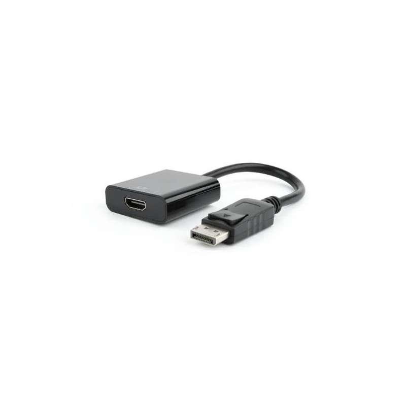 Gembird adaptér DisplayPort (M) / HDMI (F) 10cm kábel, čierny
