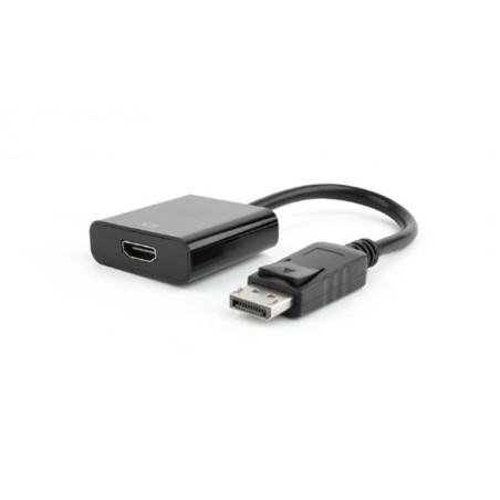 Gembird adaptér DisplayPort (M) / HDMI (F) 10cm kábel, čierny
