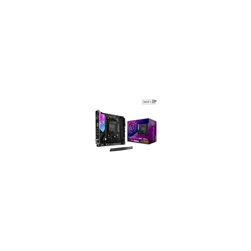 ASRock MB Sc AM5 B850I Lightning WiFi, AMD B850, 2xDDR5, 1xUSB4, 1xHDMI, WiFi, Mini-ITX