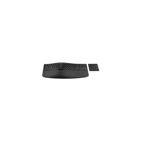 HP 960 Black Ergonomic Wireless Keyboard - bezdrátová ergonomická klávesnice CZ/SK