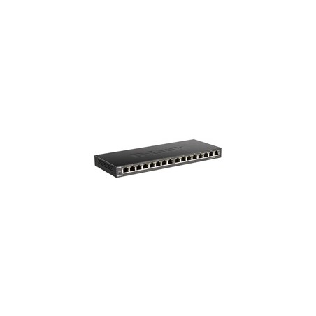 D-Link DGS-1016S 16-port Gigabit Ethernet Switch, fanless