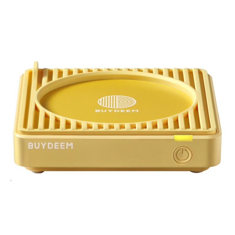 BUYDEEM OA2001 Mug/coffee warmer, color Mellow Yellow