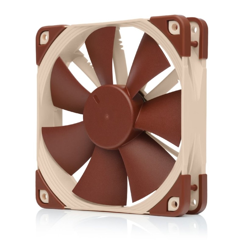NOCTUA Ventilátor NF-F12 5V PWM, 120mm, hnědá