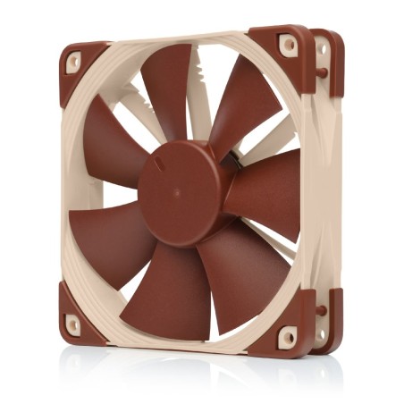NOCTUA Ventilátor NF-F12 5V PWM, 120mm, hnědá