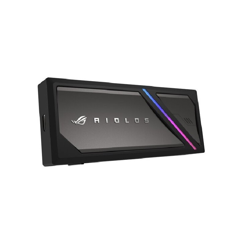 ASUS Externí box pro SSD M.2 ROG STRIX AIOLOS, USB 3.2 Gen 2x2, ARGB, černá