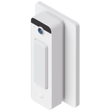 Ubiquiti UniFi Doorbell Gang Box Mounting Plate, montážní podložka pro zvonky, bílá