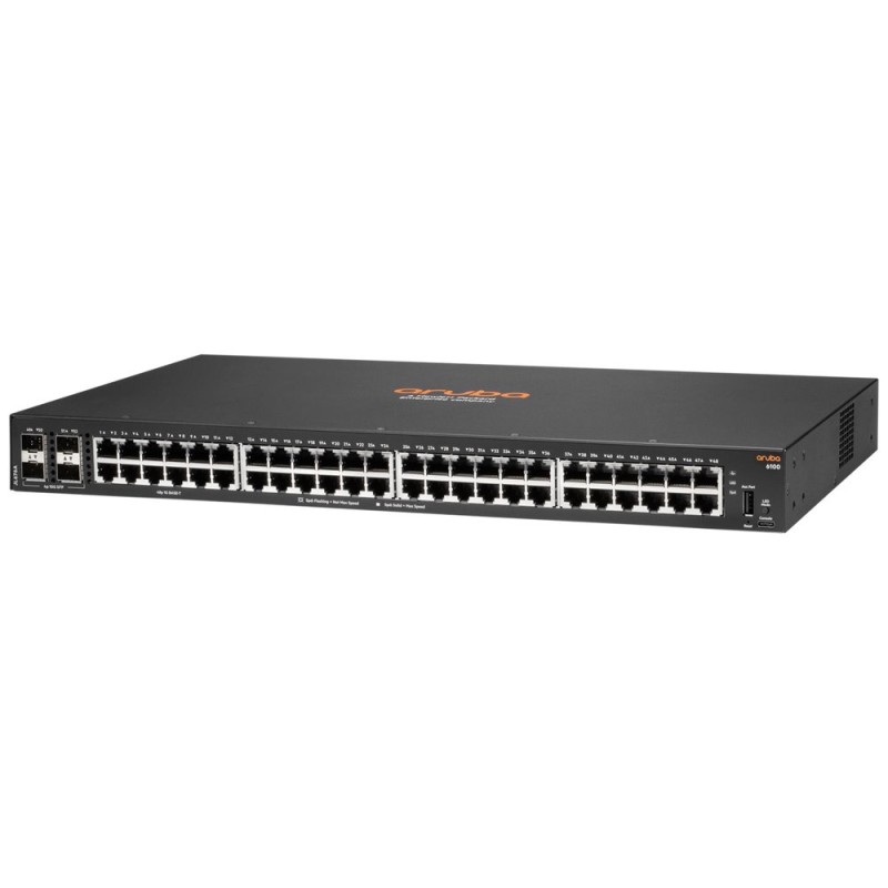 HPE Aruba Networking CX6100 48G 4SFP+ Switch