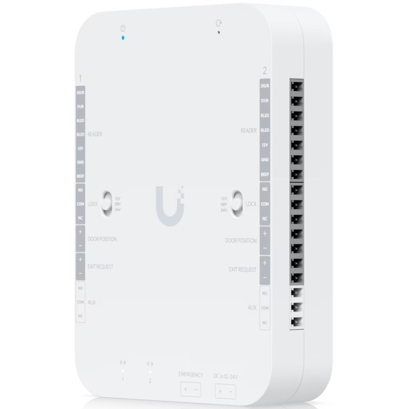 Ubiquiti UniFi Access Retrofit Hub 2, řídicí jednotka pro 2 dveře