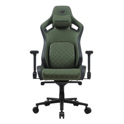 COUGAR herní židle DEFENSOR S F (Tkaná látka) - ARMY GREEN - zelená